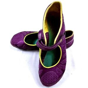 Merrell Women's Crush Glove Purple Mary Jane Barefoot Shoes Size 9